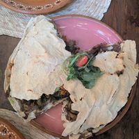 Tlayuda at Na Tlali in Mexico City