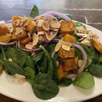 Butternut squash salad   at Heyday Café in Placerville