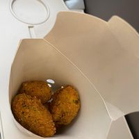 Aioli Mac & Cheeze Bites at LEON - Paddington in West London