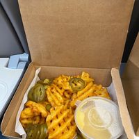 Vegan Cheezy Loaded Fries at LEON - Paddington in West London