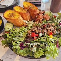 Brunch: French pudding bread at BaganHood 蔬食餐酒館 in Taipei