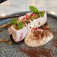 Ice cream tart at BaganHood 蔬食餐酒館 in Taipei