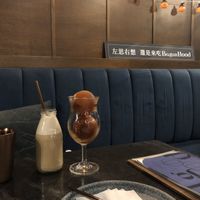 Their thai mylk tea is soo good!   at BaganHood 蔬食餐酒館 in Taipei