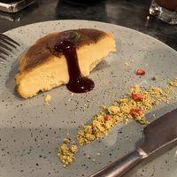 Basque cheesecake at BaganHood 蔬食餐酒館 in Taipei