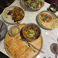 Dinner set  at BaganHood 蔬食餐酒館 in Taipei