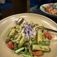Pesto pasta  at BaganHood 蔬食餐酒館 in Taipei