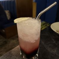 Sparkling drink  at BaganHood 蔬食餐酒館 in Taipei