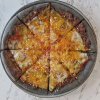 Cheese Party Pizza at BaganHood 蔬食餐酒館 in Taipei