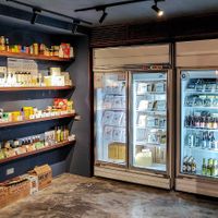 Shop section at BaganHood 蔬食餐酒館 in Taipei