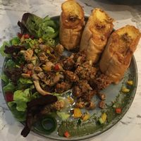 Brunch - bread pudding  at BaganHood 蔬食餐酒館 in Taipei