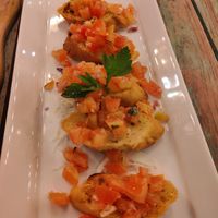 The bruschetta at Fat Cats in 