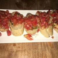 Bruschetta at Fat Cats in 