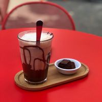 Chili hot chocolate at Quetzal in Antwerpen