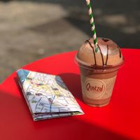 Chocolate milkshake at Quetzal in Antwerpen