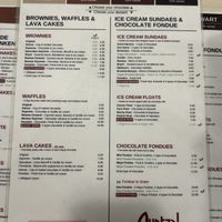 food options  at Quetzal in Antwerpen