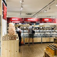 Entrance aisle  at Scoop Wholefoods - Tanglin Mall in Central Singapore