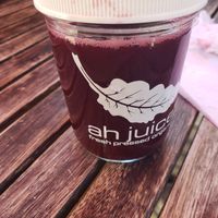 Ultimate juice in small container $9 at Ah Juice in Santa Barbara