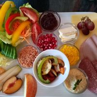 Large breakfast (€14) at Monkey Mind in Berlin