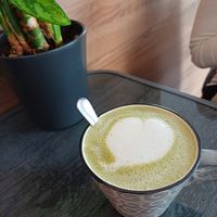 Matcha Latte at Monkey Mind in Berlin
