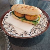Falafel Sandwich at Monkey Mind in Berlin