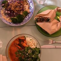 Comida riquísima  at Romero Verde in Madrid