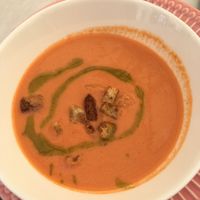 Gazpacho  at Romero Verde in Madrid