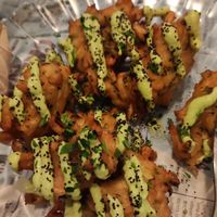 Buñuelos de calabacín at Romero Verde in Madrid