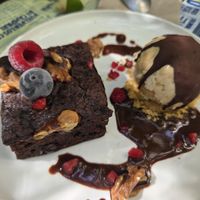 Brownie at Romero Verde in Madrid