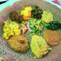 Vegetarian platter for 1 at Major Restaurant in Indianapolis