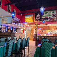 Restaurant interior at Major Restaurant in Indianapolis