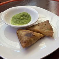 Lentil Sambusa  at Major Restaurant in Indianapolis