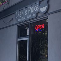 Front door   at Chen's Poke in Mineola