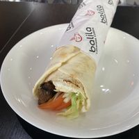 Vegan Kafta wrap   at Balila in Oakleigh