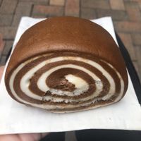 Chocolate bun  at Dough Magic 扑面而来 - Chinatown in Central Singapore