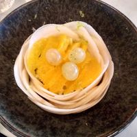 Fruits salad they prepared for me since they didn't have dessert at Polichinelle in Paris