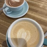 Coffee drinks  at Virgule in Toulouse