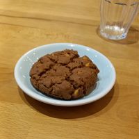 chocolate nut cookie 3,50€ at Virgule in Toulouse