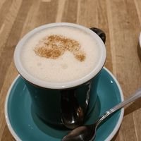 Chai latte at Virgule in Toulouse