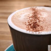 Hot chocolate at Virgule in Toulouse