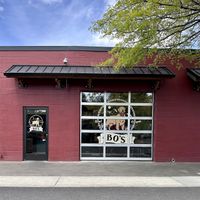 Storefront  at Bo's Falafel Bar in Bend