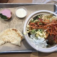 Falafel bowl at Bo's Falafel Bar in Bend