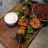 PERUVIAN HODO SOY TOFU SKEWER at Wildseed in San Francisco