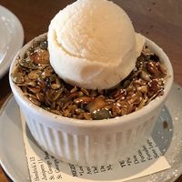 Stone Fruit Crumble at Wildseed in San Francisco