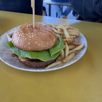 Impossible Burger: average impossible burger but had other meat options  at Wildseed in San Francisco