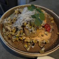 Mexican corn cakes (okay)  at Wildseed in San Francisco