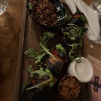 Peruvian Hodo Soy Tofu Skewer  at Wildseed in San Francisco