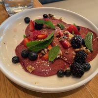 Red Velvet Pancakes at Wildseed in San Francisco