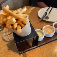 Fries with Assorted Dips at Wildseed in San Francisco