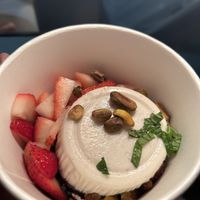 Panna cotta bomb dessert mmmm   at Wildseed in San Francisco