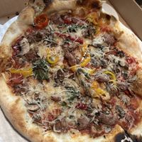 Sausage pizza… skimped on the sausage tbh   at Wildseed in San Francisco